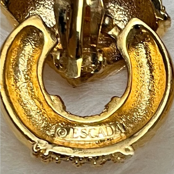 Stunning Escada Vintage earrings - Picture 4 of 7